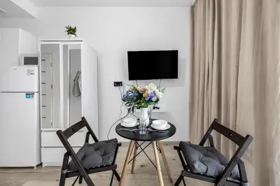 Telewizja i/lub zestaw kina domowego w obiekcie Warsaw Wola Studio - Top Location - by Rentujemy