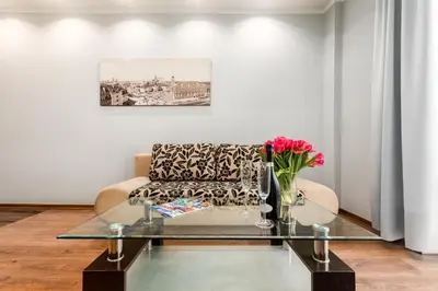 Część wypoczynkowa w obiekcie Apartament Chmielna by Your Freedom