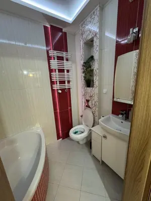 Łazienka w obiekcie Komfortowy Dwupoziomowy Apartament