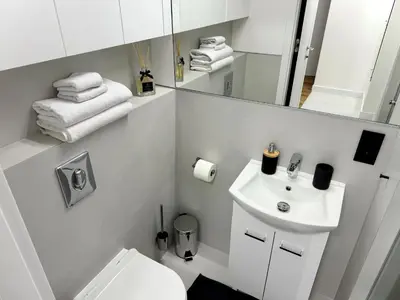 Łazienka w obiekcie Comfort Studios Mokotów