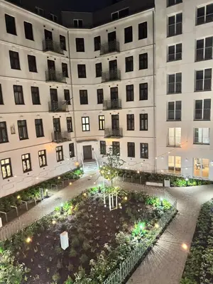 Ogród w obiekcie Golden Apartment