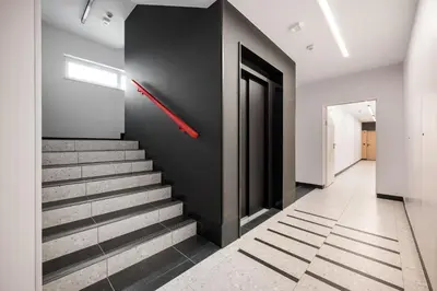 Plan piętra w obiekcie Jerozolimskie Modern Apartment by BookingHost