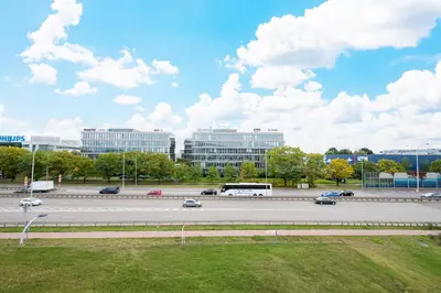 Budynek, w którym mieści się apartament