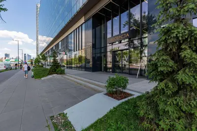 Budynek, w którym mieści się apartament