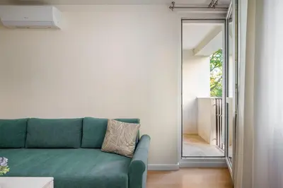 Część wypoczynkowa w obiekcie Olszowa 8 Harmony Apartment by BookingHost
