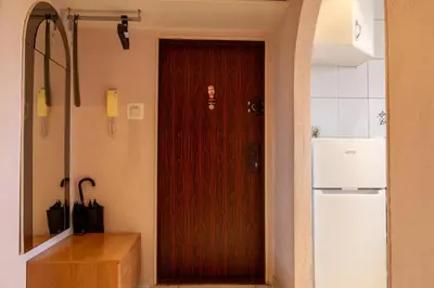 Kuchnia lub aneks kuchenny w obiekcie Spacious Apartment with a Balcony in Bielany