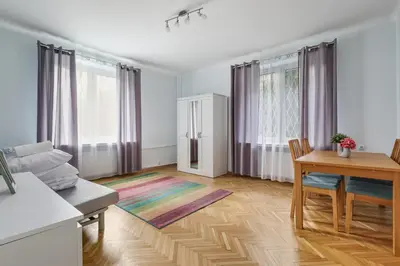 Część wypoczynkowa w obiekcie Promenada 13 Classic Apartment by Solarento