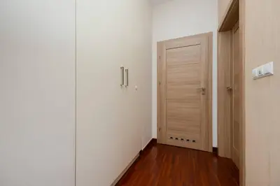 Plan piętra w obiekcie Family Apartment with 2 Bedrooms on the 16th Floor in Warsaw by Noclegi Renters