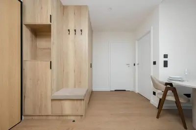 Plan piętra w obiekcie Towarowa Towers Comfortable Apartment with Air Conditioning Ideal for Remote Work by Noclegi Renters