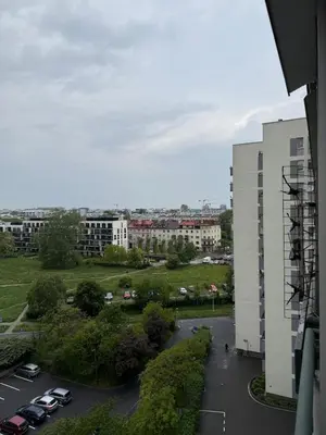 Budynek, w którym mieści się apartament