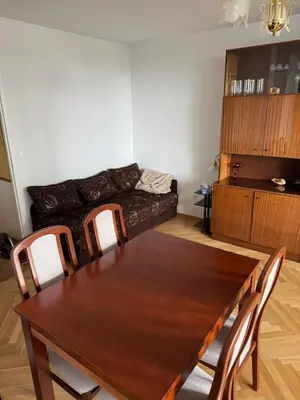 Część wypoczynkowa w obiekcie Kawalerka Kinowa