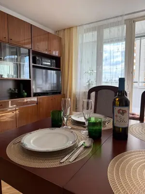 Kuchnia lub aneks kuchenny w obiekcie Kawalerka Kinowa