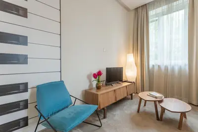 Część wypoczynkowa w obiekcie Urban Apartaments - Great Location - City Center - Konstytucji