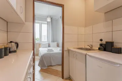 Łóżko lub łóżka w pokoju w obiekcie Urban Chic - Comfortable 2-Bedroom in City Center, Marszałkowska