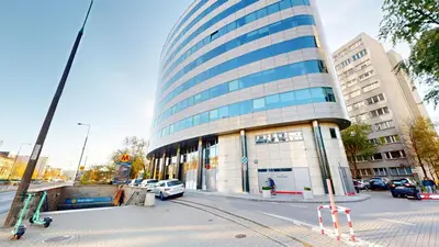 Budynek, w którym mieści się apartament