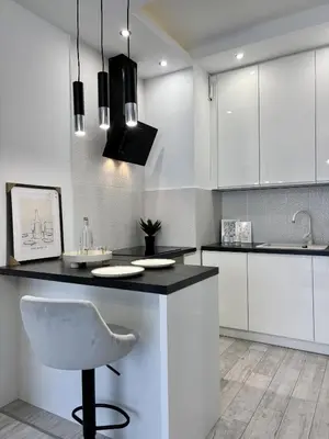 Kuchnia lub aneks kuchenny w obiekcie Wilanów Residence - Two-Room Apartment