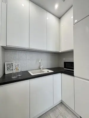 Kuchnia lub aneks kuchenny w obiekcie Wilanów Residence - Two-Room Apartment