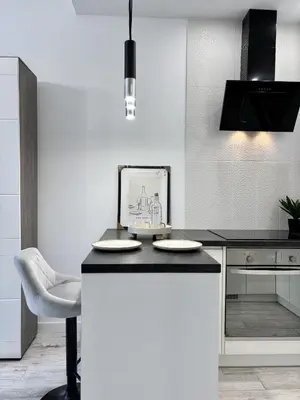 Kuchnia lub aneks kuchenny w obiekcie Wilanów Residence - Two-Room Apartment