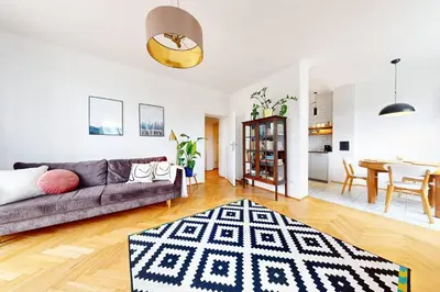 Część wypoczynkowa w obiekcie Central View Apartment Metro Swietokrzyska