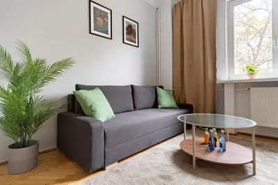 Część wypoczynkowa w obiekcie Nowy Świat Modern Studio