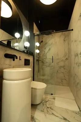 Łazienka w obiekcie Goldline Premium Studio City Center