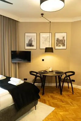 Część wypoczynkowa w obiekcie Goldline Premium Studio City Center