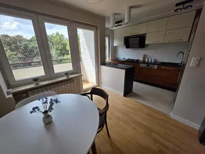 Kuchnia lub aneks kuchenny w obiekcie Apartament JP2 Central Spot