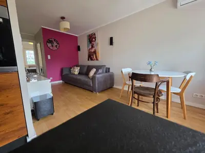 Część wypoczynkowa w obiekcie Apartament JP2 Central Spot