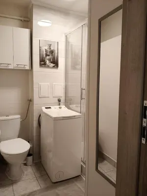 Łazienka w obiekcie Bliska Ochota Apartment