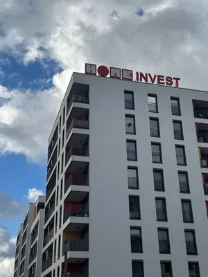 Budynek, w którym mieści się apartament