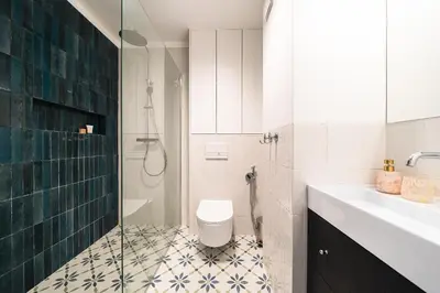 Łazienka w obiekcie Bagatela Apartment