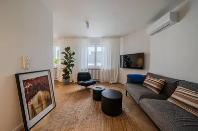 Część wypoczynkowa w obiekcie Bagatela Apartment