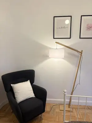 Część wypoczynkowa w obiekcie Apartament Paryska
