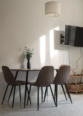 Telewizja i/lub zestaw kina domowego w obiekcie RentPlanet - Apartament Politechnika