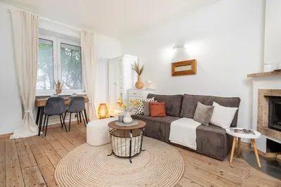Część wypoczynkowa w obiekcie Zakrzewska 8 SuperApart