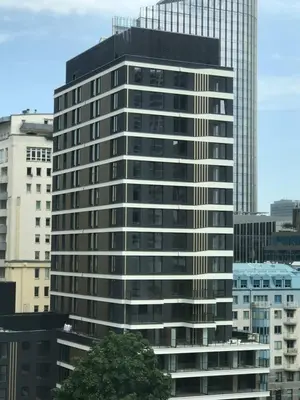 Budynek, w którym mieści się apartament