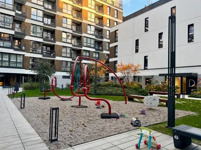 Plac zabaw dla dzieci w obiekcie K22 Domaniewska Apart Chopin Airport