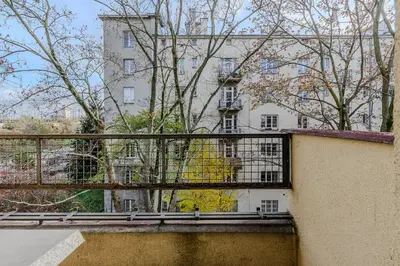Balkon lub taras w obiekcie ShortStayPoland Wybrzeże Kościuszkowskie B126
