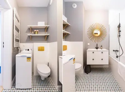 Łazienka w obiekcie Modern Apartment Warsaw Burakowska By Noclegi Renters