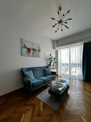 Część wypoczynkowa w obiekcie Downtown Place Apartment