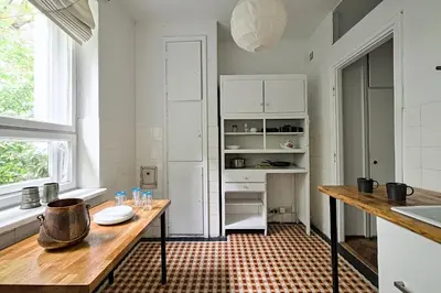 Kuchnia lub aneks kuchenny w obiekcie Urban Nest Group - Wilcza 69