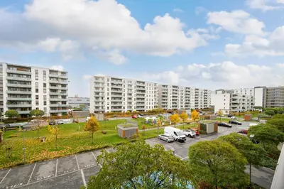 Budynek, w którym mieści się apartament