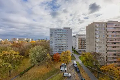 Budynek, w którym mieści się apartament
