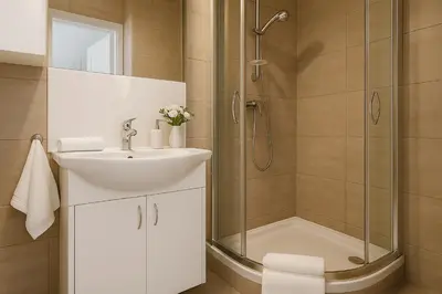 Łazienka w obiekcie Modern apartment on Bagno Street in Center of Warsaw City
