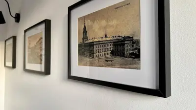 Plan piętra w obiekcie Koźla old town apartment