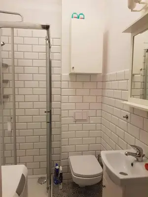 Łazienka w obiekcie Metro Racławicka Apartments