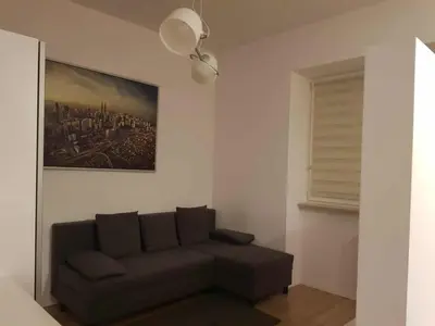 Część wypoczynkowa w obiekcie Metro Racławicka Apartments