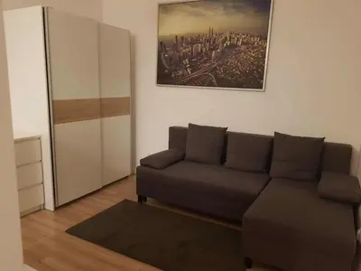 Część wypoczynkowa w obiekcie Metro Racławicka Apartments
