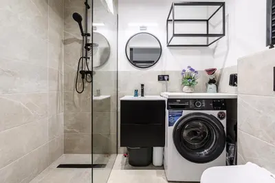 Łazienka w obiekcie ShortStayPoland Zgierska B106