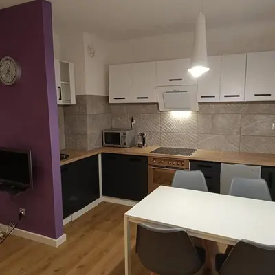 Kuchnia lub aneks kuchenny w obiekcie Apartament Jana